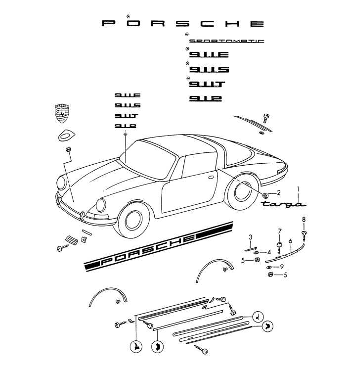 Porsche 911 Parts